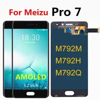 5 2 amoled for meizu pro 7 lcd display with touch screen digitizer for meizu pro7 lcd m792m m792h m792q screen assembly