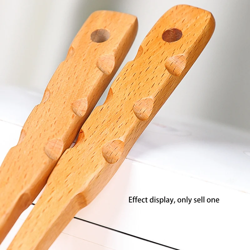Простой деревянный шпатель кухонные принадлежности деревянная ручка кухонная