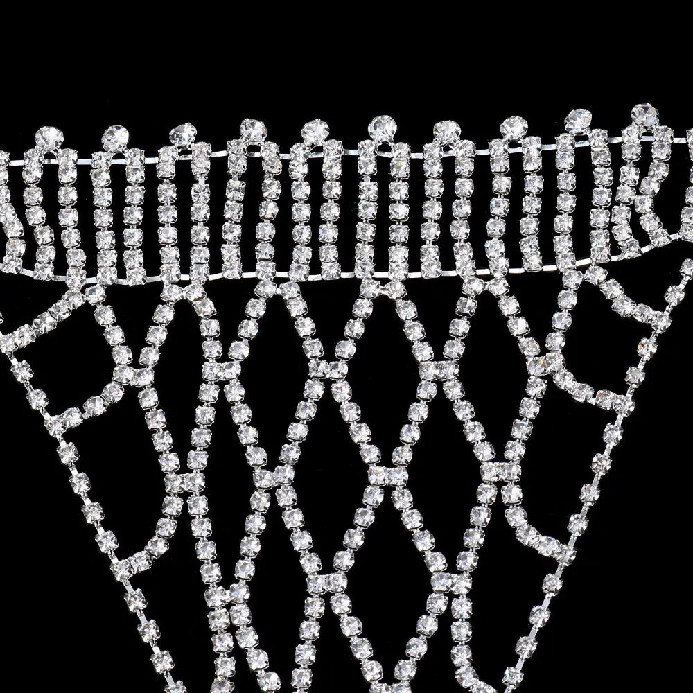 Новые сетчатые трусики-стринги с кристаллами трусики-брифы цепочка на талию для