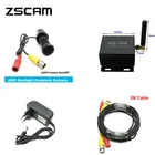 ZSCAM система видеонаблюдения дверной глаз с Wi-Fi 2 МП Коаксиальная HD мини-камера глазок H.265 1080P P2P цифровой видеорегистратор Onvif комплекты проводной видеокамеры