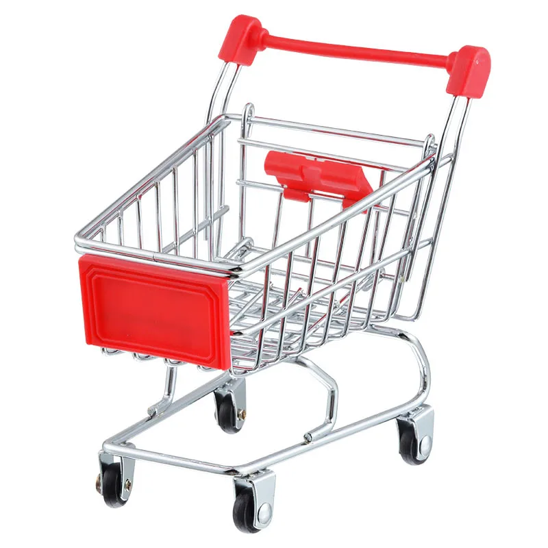 Мини малоенькая прогулочная коляска тележка из Супермаркета для покупок