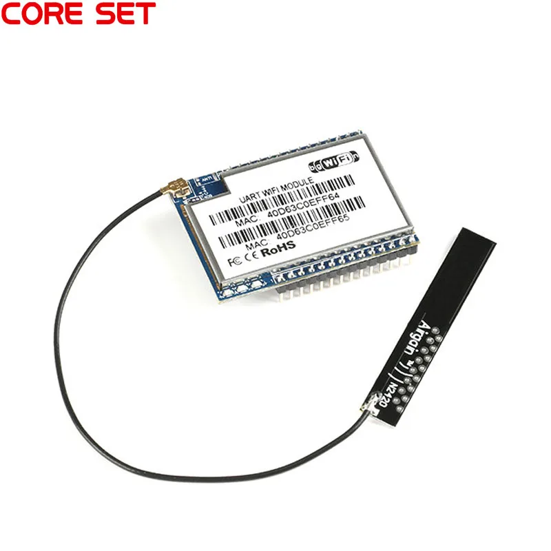 HLK-RM04 RM04 антенна серийный WI-FI дуальный Ethernet Порты и разъёмы UART до модуль с антенной