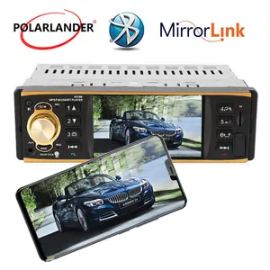 Автомагнитола 1 Din 4,1 дюймов HD 4019B аудио стерео USB AUX FM TF Mirror Link Bluetooth 12 В Авторадио автомобильный MP5-плеер для Andriod