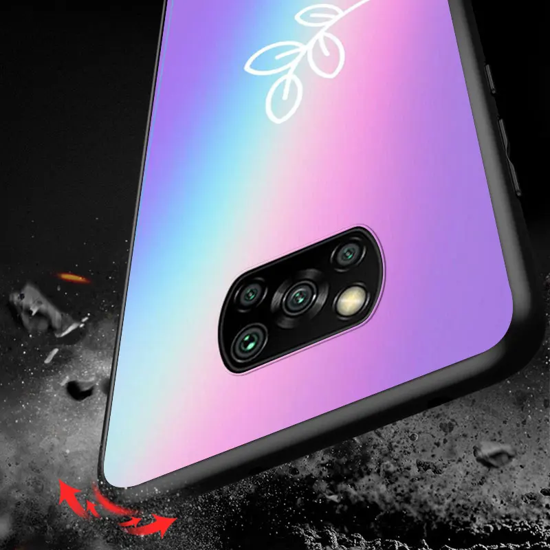 

Art Rainbow For Xiaomi POCO F1 M3 X2 X3 NFC F2 M2 Pro Mi Mix 3 Play A3 A2 A1 lite 6 CC9 CC9E Phone Case