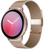 milanese loop band for samsung galaxy watch 4 40mm 44mm menwomen metal bracelet strap for galaxy watch 4 classic 42mm 46mm band