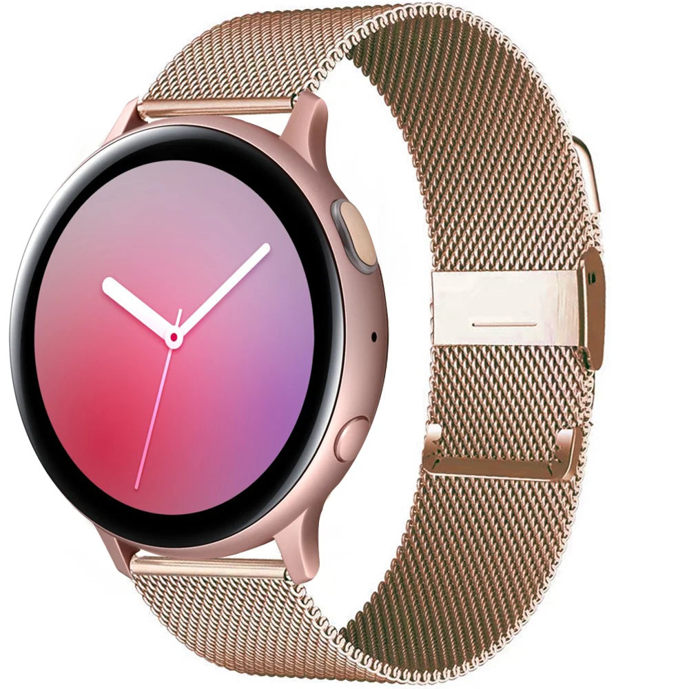 Ремешок Миланская петля для Samsung Galaxy Watch 4 40 мм 44 металлический мужской/женский