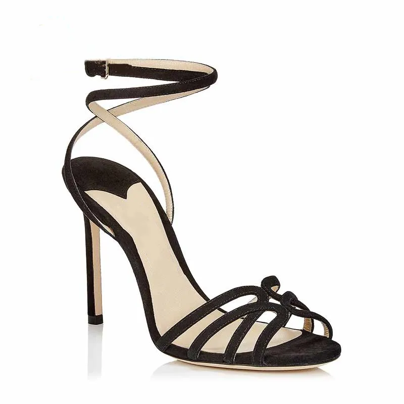 2022 European Sexy High Heeled Sandals,Woman Summer Heels,Women Stage Show Shoes,Peep Toe,Female Footware,GOLD,SILVER,RED,BLACK