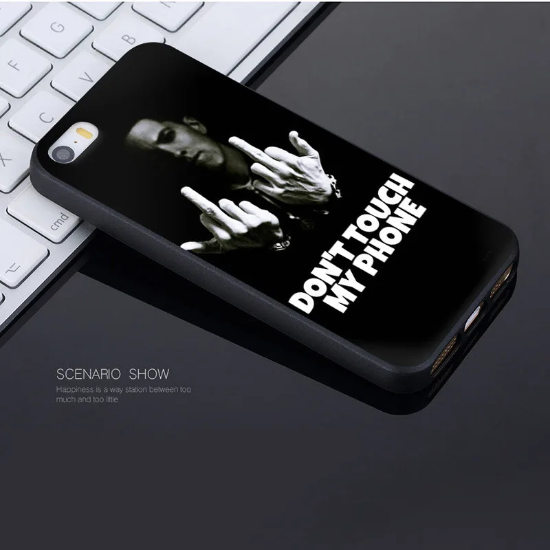 В стиле хип-хоп реперские кепки Эминем рэп чехол Чехол для мобильного телефона