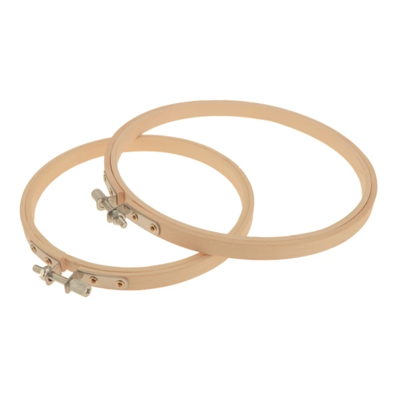 Деревянный обруч для ручной вышивки круглая рамка крестом инструмент рукоделия