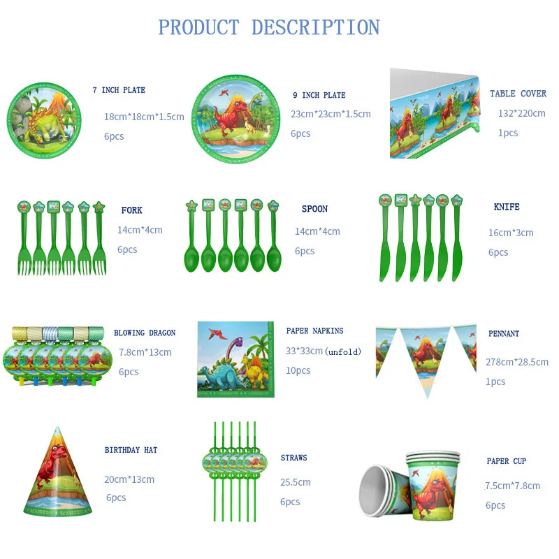 Вечерние одноразовые салфетки тираннозавр Юрского периода чашка динозавра