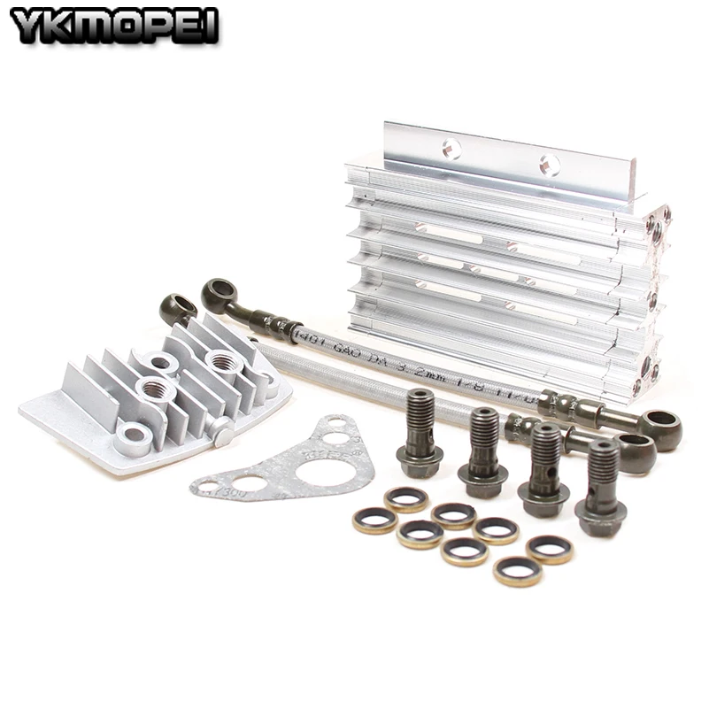 Комплект масляного радиатора с ЧПУ алюминиевый адаптер крышка цилиндра