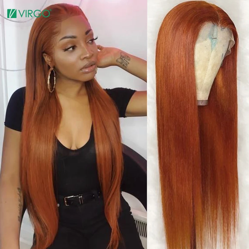 Virgo средняя часть бразильские прямые человеческие волосы парики 28 30 дюймов