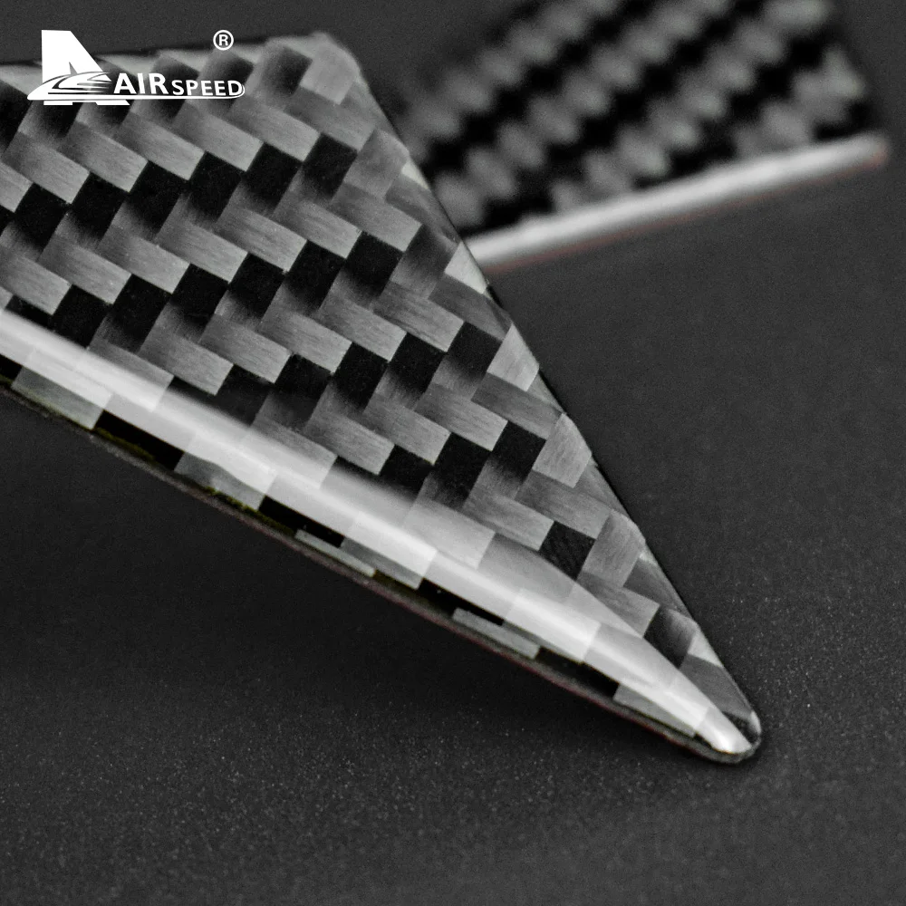 

AIRSPEED Carbon Fiber for Dodge Challenger 2015 2016 2017 2018 2019 2020 Accessories Front Window Triangle Glass Trim Sticker