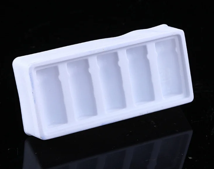 Индивидуальный дизайн ПВХ блистерная раскладная упаковка с вставной картой