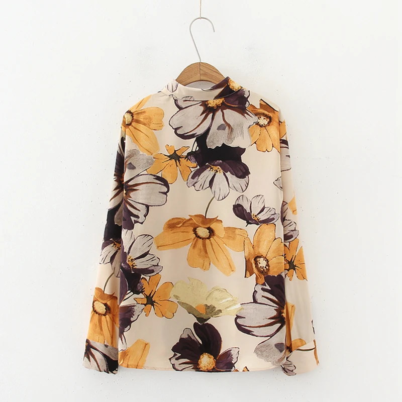 Женская шифоновая блузка с принтом, весна-лето 2020 от AliExpress WW