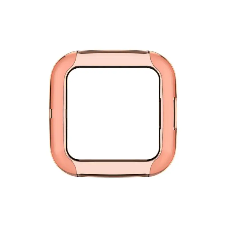 Ультратонкий Мягкий защитный чехол из ТПУ Для Fitbit Versa 2 Band прозрачный для смарт