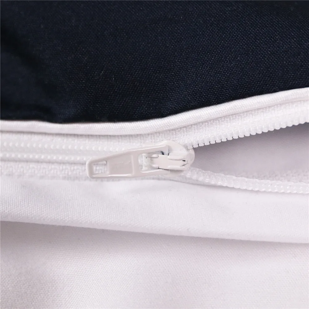 Черное хлопковое сатиновое детское пуховое одеяло с 3D принтом слонов Комплект