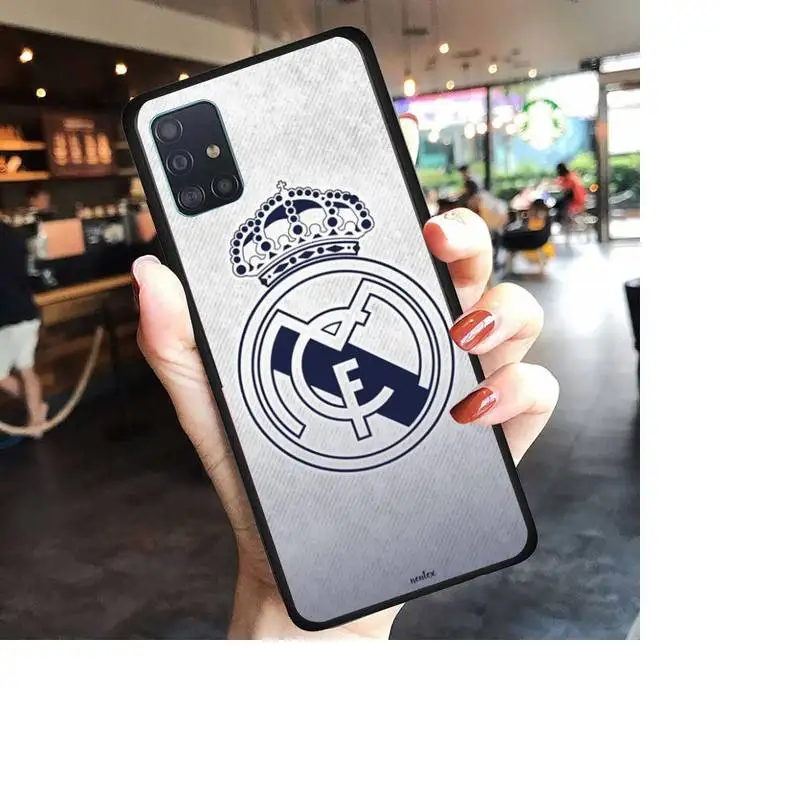 

Real Madrid Club Phone Case For Samsung A10 A11 A20 A21 A30 A31 A40 A50 A70 A80 A91 S E Fundas Cover