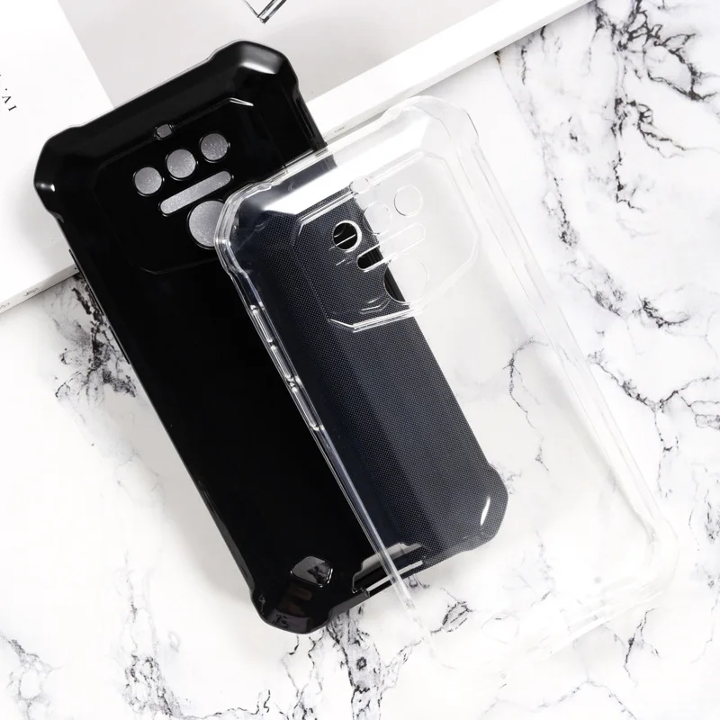 Прозрачный чехол для телефона Oukitel WP5 Pro IP68 силиконовый ультра прозрачный мягкий