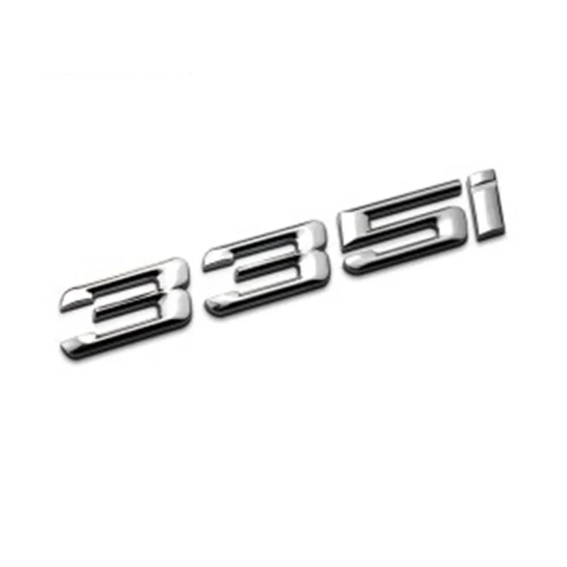 Новый 3D ABS покрытие эмблемы Стикеры наклейка для BMW 3 серии 318i 320i 323i 325i 328i 330i 335i