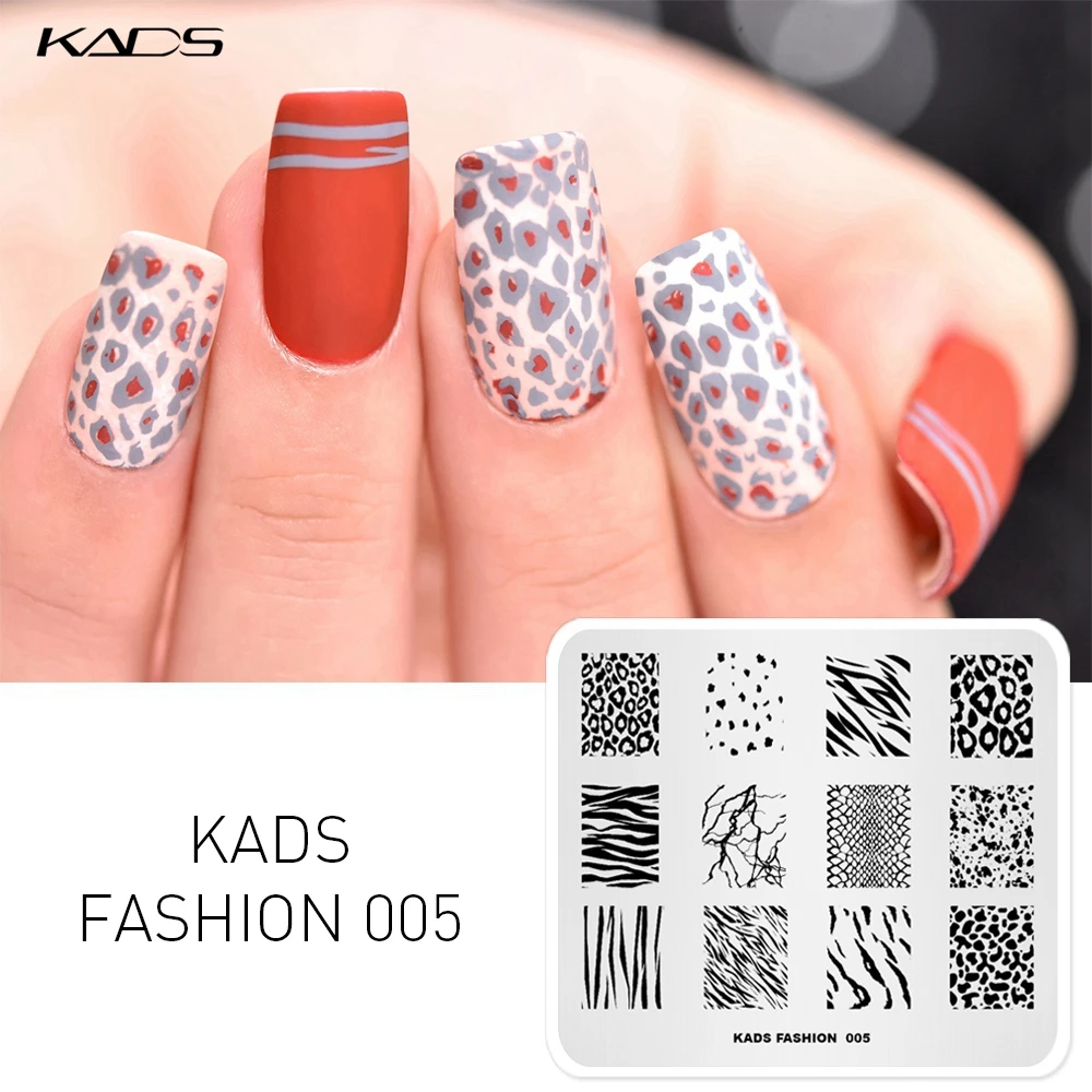 AriesLibra 69 дизайнов модный штамп для дизайна ногтей фотография с леопардовым