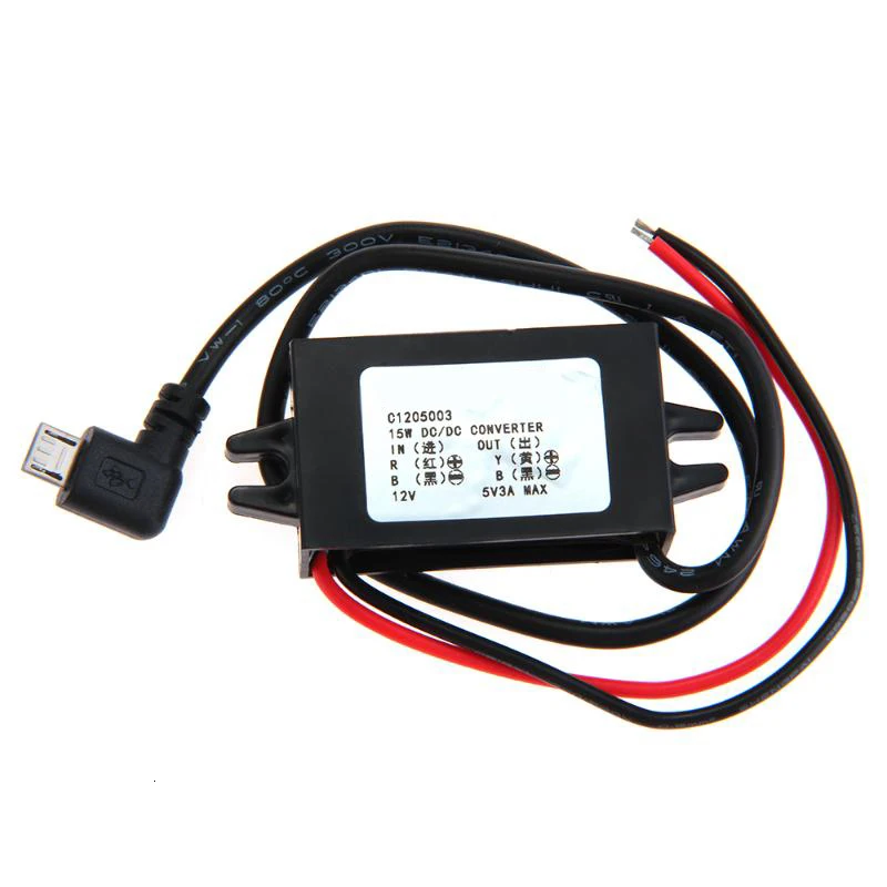 Преобразователь постоянного тока 12 В в 5 3 А понижающий модуль питания