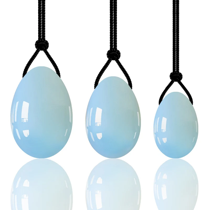 Натуральный розовый кварц Yoni набор яиц для массажа Kegel упражнения укрепления