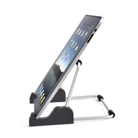 foldable alloy tablet stand adjustable portable holder cradle for 7 11 inches laptops pc computer tablet devices accessories