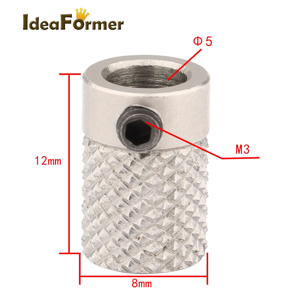 3D принтеры Запчасти Ultimaker 2 UM2 подачи с накаткой колесо экструдера привода