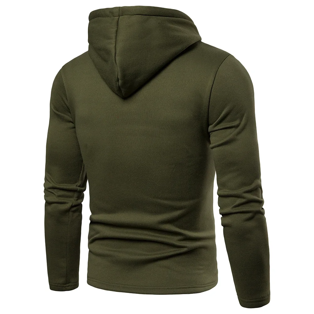

2021 sets the spring and autumn period and the new men's joining together solid color hooded men big yards trend of fleece