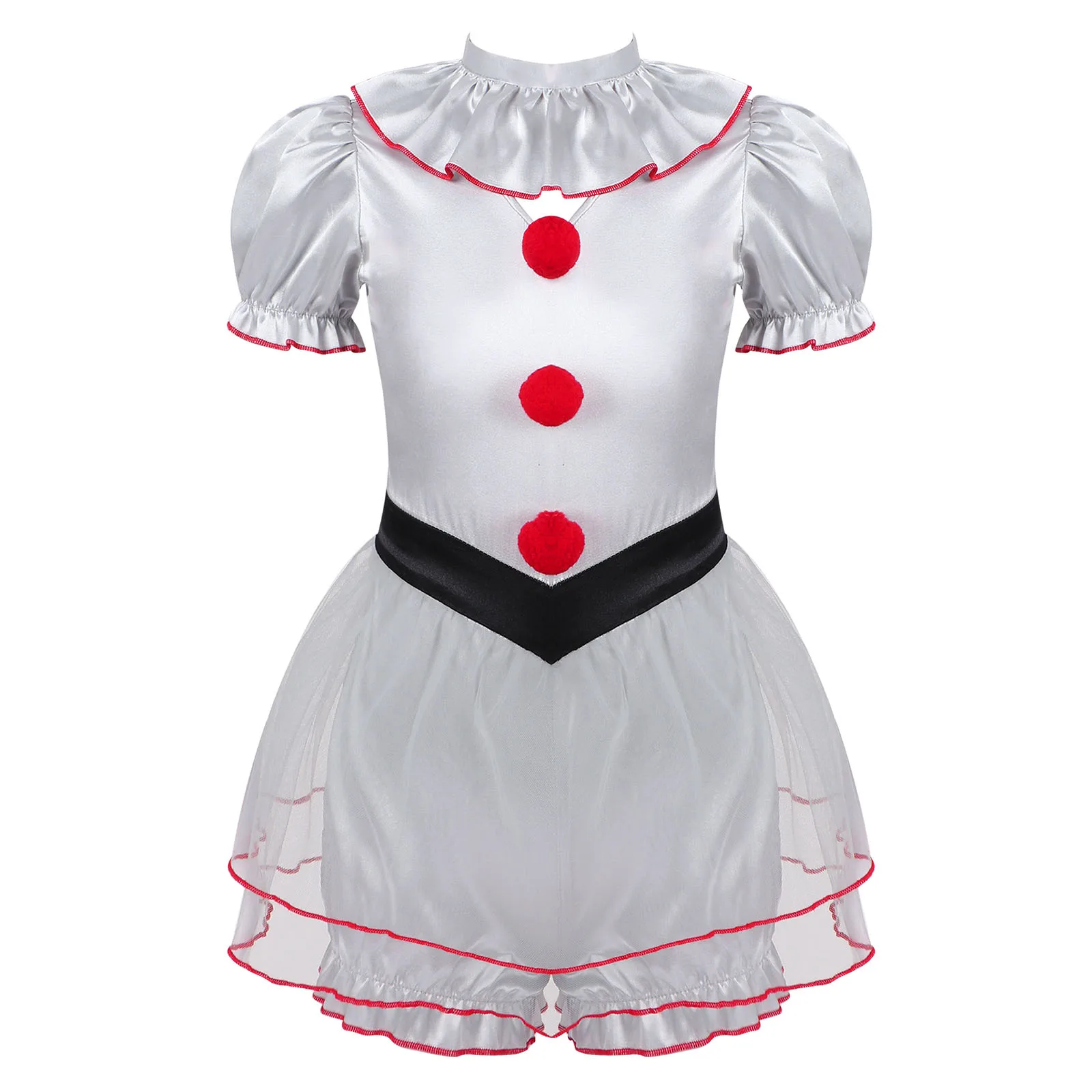 Детский костюм с искусственным воротником для девочек на Хэллоуин - купить по