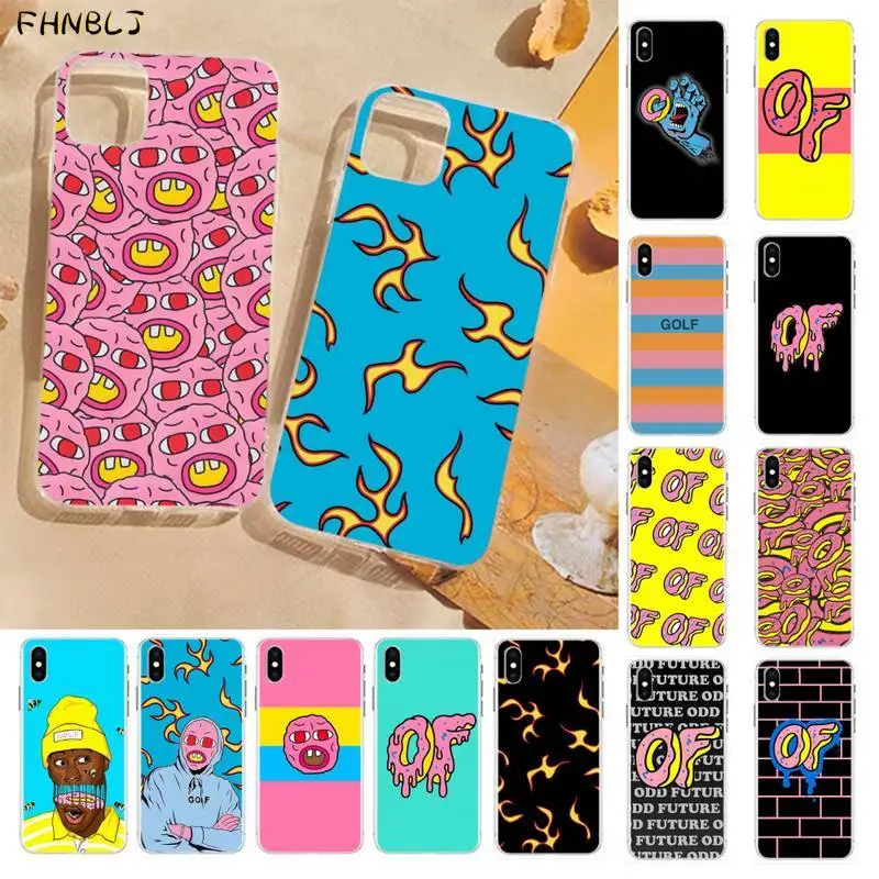 

Golf Wang Tyler Creator Odd Future Santa Cruz Phone Case for iPhone 13 8 7 6 6S Plus X 5S SE 2020 XR 11 pro XS MAX