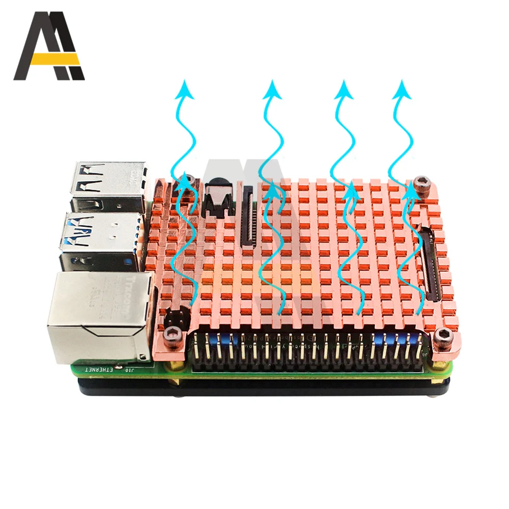 Корпус для радиатора из чистой меди защитный корпус охлаждения металлический