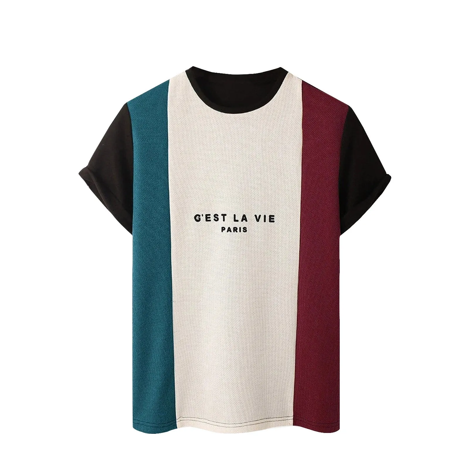 

Летняя модная мужская Футболка с надписью, 56 #, Повседневная рубашка с коротким рукавом и принтом, уличная одежда, 2021