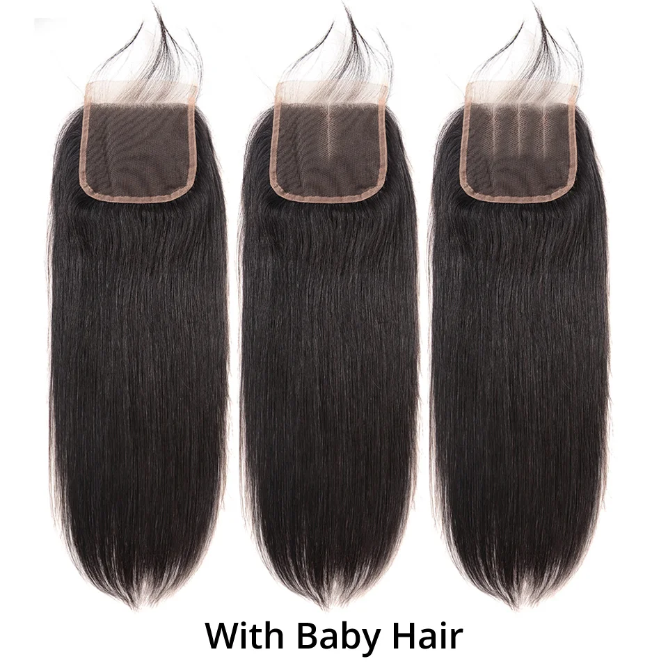 Прямой прозрачный шнурок с детскими волосами завязанные прямыми застежками