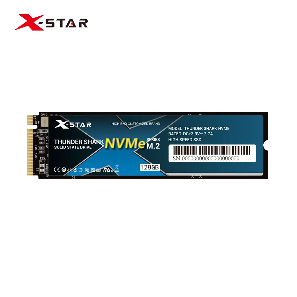 Твердотельный накопитель XSTAR PCIe NVME SSD M2 2280 128 ГБ 256 512 ТБ m.2 hdd для ноутбука и