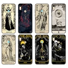 Флейта для Honor 8a Prime 8s 9 10X Lite 9A 9C 9X Premium Pro 9S, Чехол Для Таро, египтьен, художественный клиент