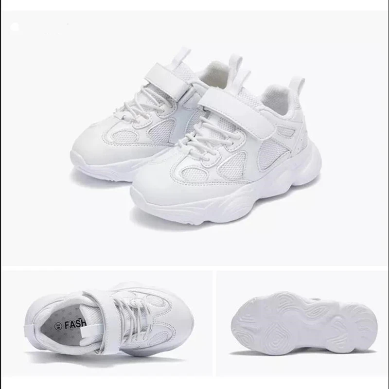 Модные детские кроссовки ультра дышащие сетчатые легкие для бега и тенниса обувь