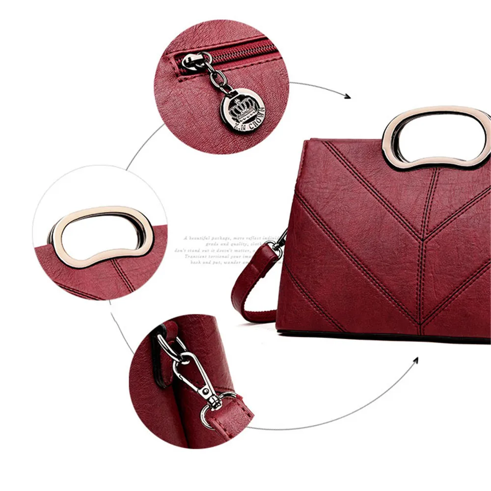 Роскошные сумки 2019 женские Дизайнерская кожаная сумка женская мессенджер модная