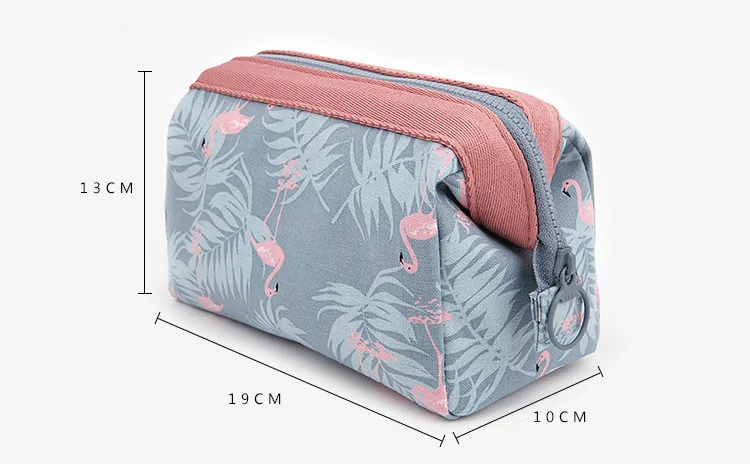 Новое поступление косметичка с фламинго женская сумка для косметики дорожная