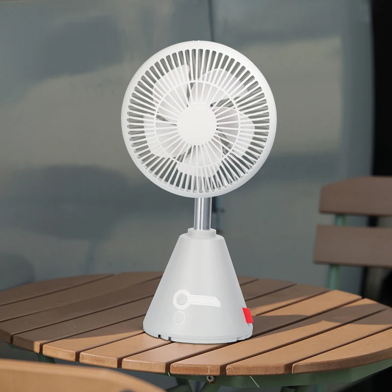 

Portable Hold Small Air Cooler Originality Charging Household Electrical Appliances Desktop Shaking Head Silen Mini Fan Electri
