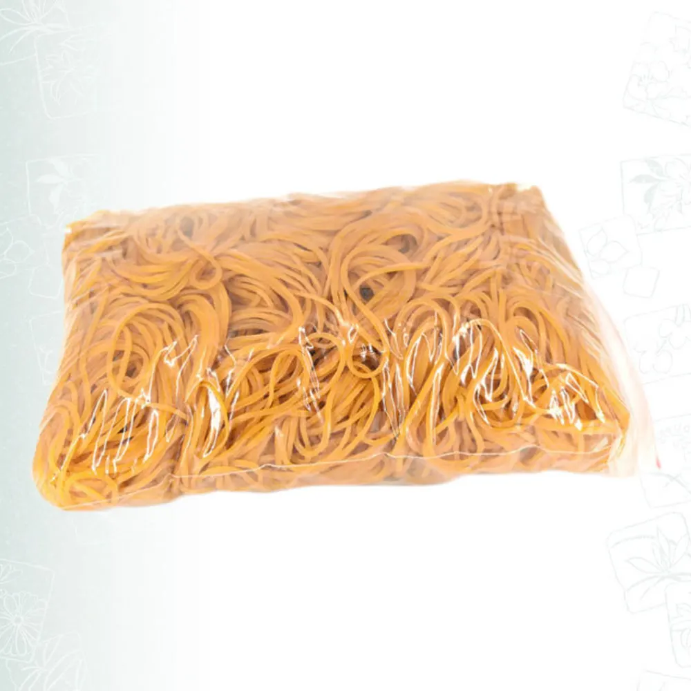 

1600PCS Rubber Bands Hair Rings Seamless Heat Resistant Durable High Stretch Strong Head Ropes Yellow Hair Rings for Salon Perm