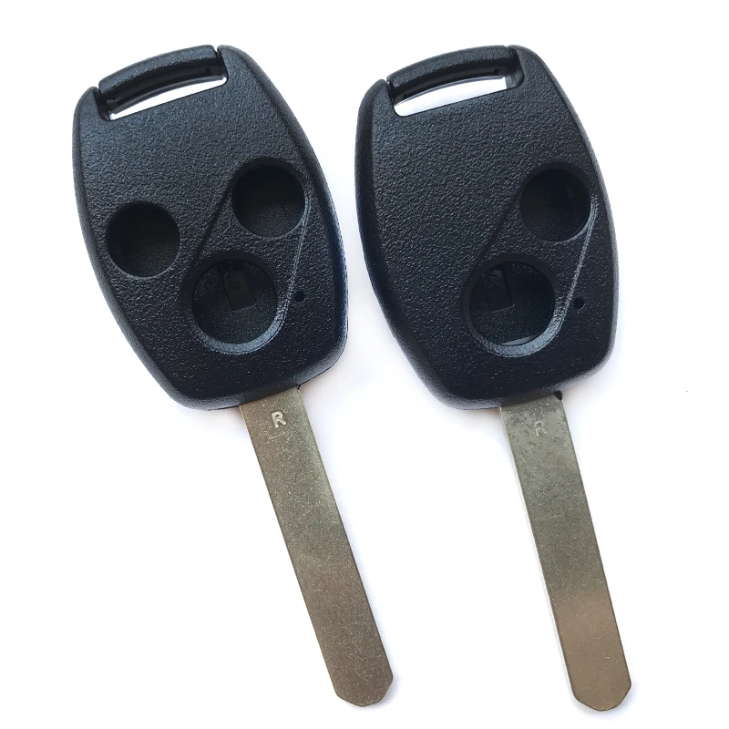 

2/3 Buttons Remote Car Key shell Blank Fob For Honda Cr-V Civic Insight Ridgeline Accord Replaceable key CASE Cover Uncut Blade