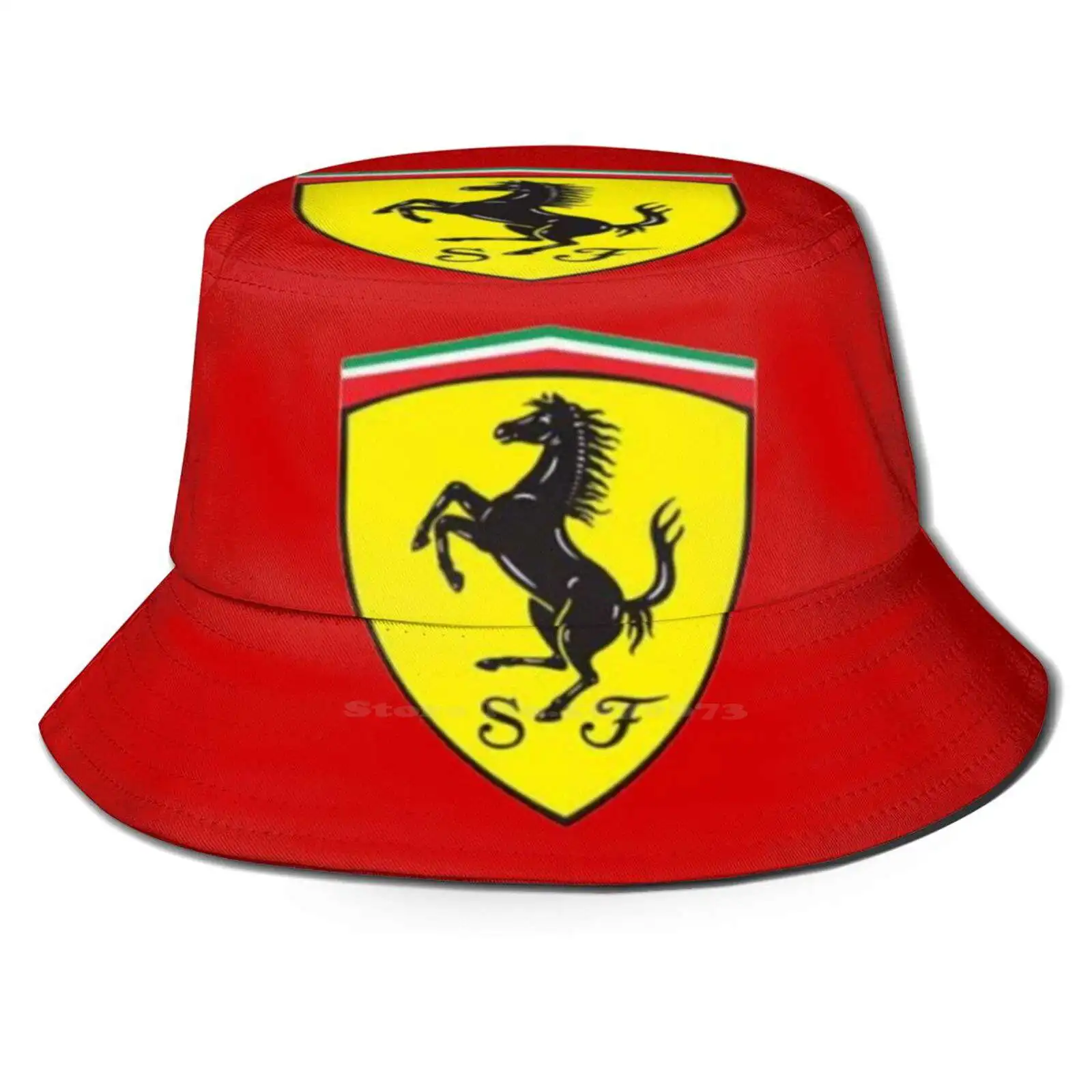 

Воздухопроницаемые Панамы Ferrari Auto с плоским верхом, итальянские машинки, красная лошадь, пони