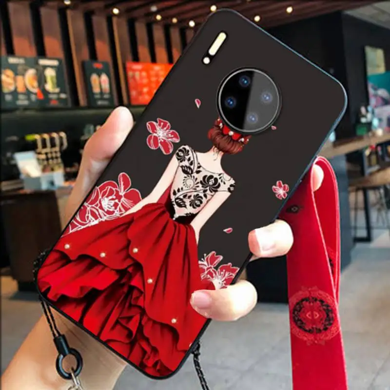 

Muslim Islamic Gril Eyes Phone Case For Huawei P20 30 40 Pro Mate 20x 30 40 Pro Nova6 7 Honor 9X 10