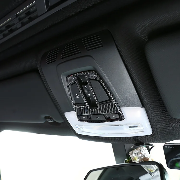 

Suitable for Bmw 1 Series X1 X2 X5 X6 Modified Interior Carbon Fiber Interior Roof Reading Light Interior Decoration Stickers