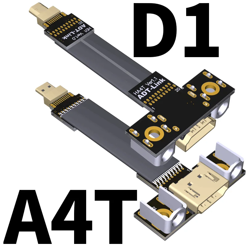 Ленты плоский кабель с видом от первого лица совместимому HDMI разъем гибкий ПВХ