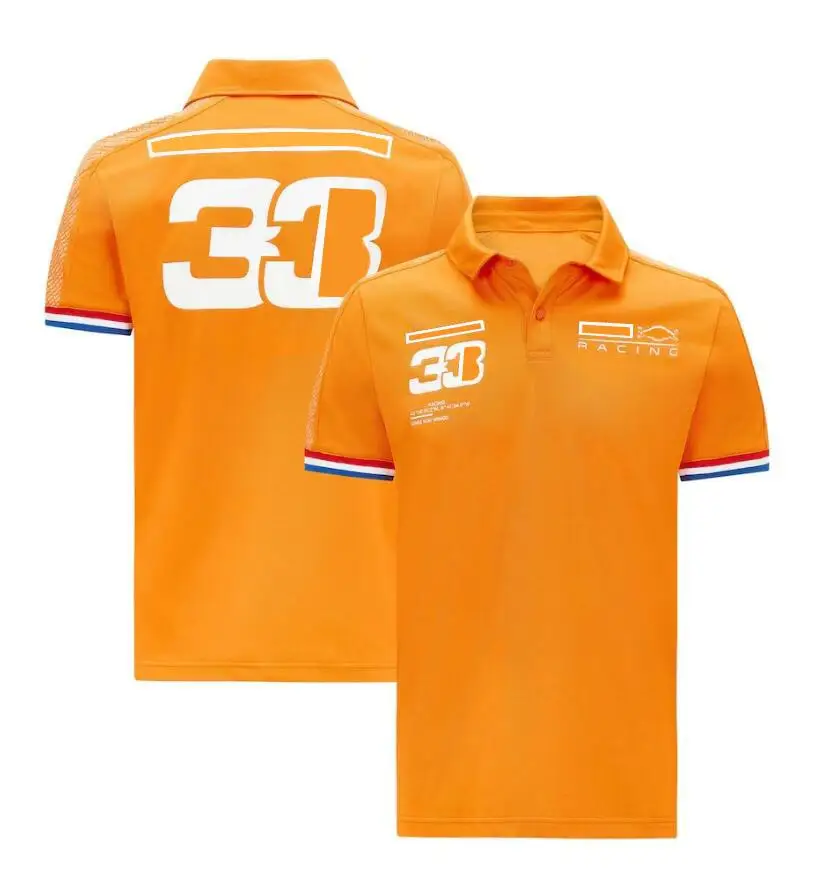 

2021F1 Formula One Racing Polo Jersey Summer New F1 Short Sleeve Shirt Same Style Customization
