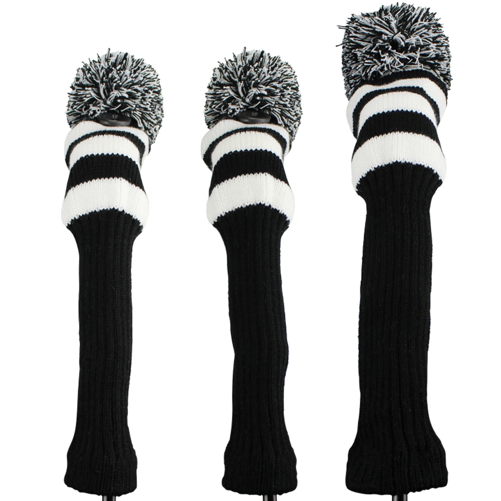 3 шт./комплект шерстяные Чехлы для гольфа|fairway woods head|golf club head coversclub heads |