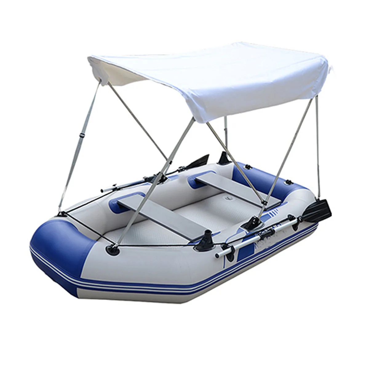 

Awning For Inflatable Boats 2-Bow Bimini Top Inflatable Boat Awning Fishing Tent